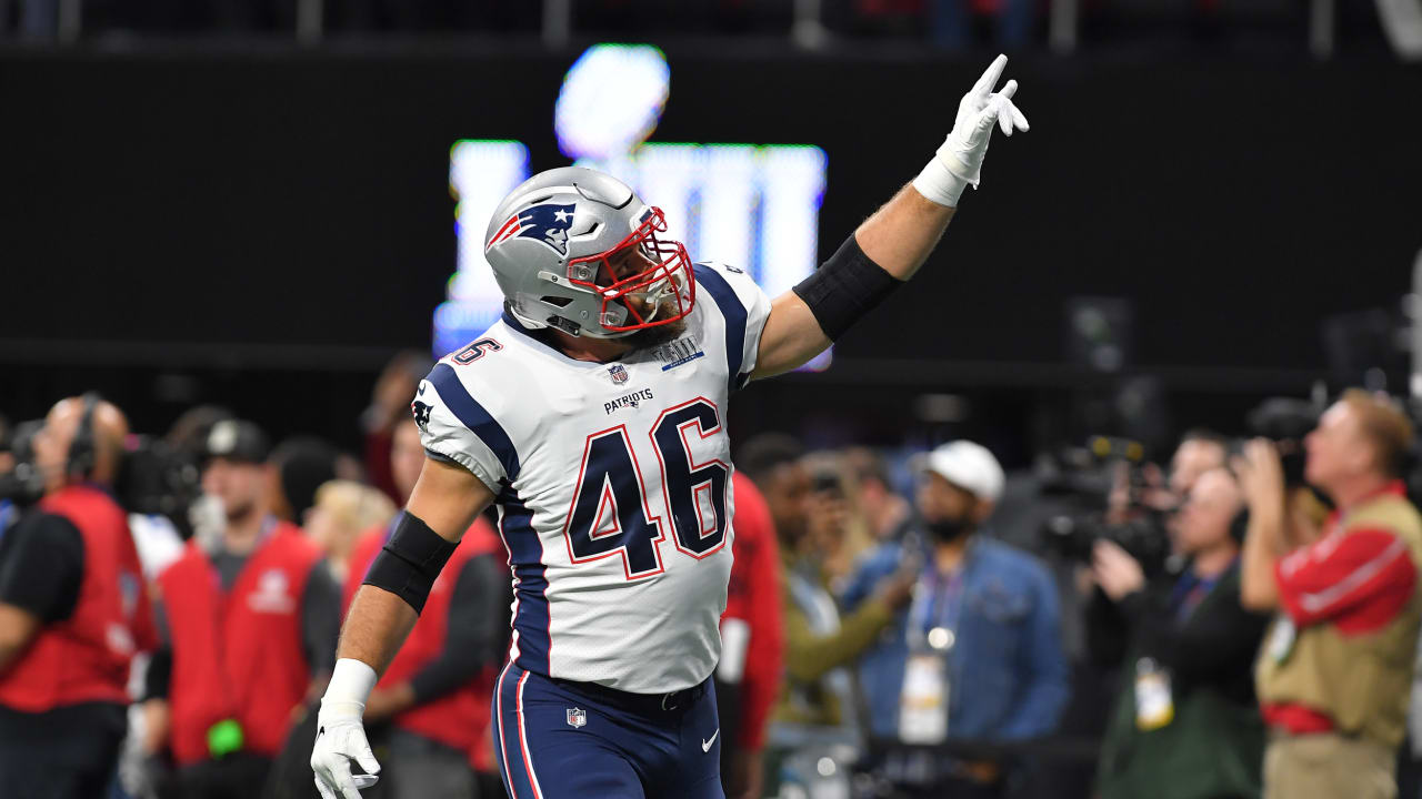 Former Patriots Fullback James Develin Completes First Boston