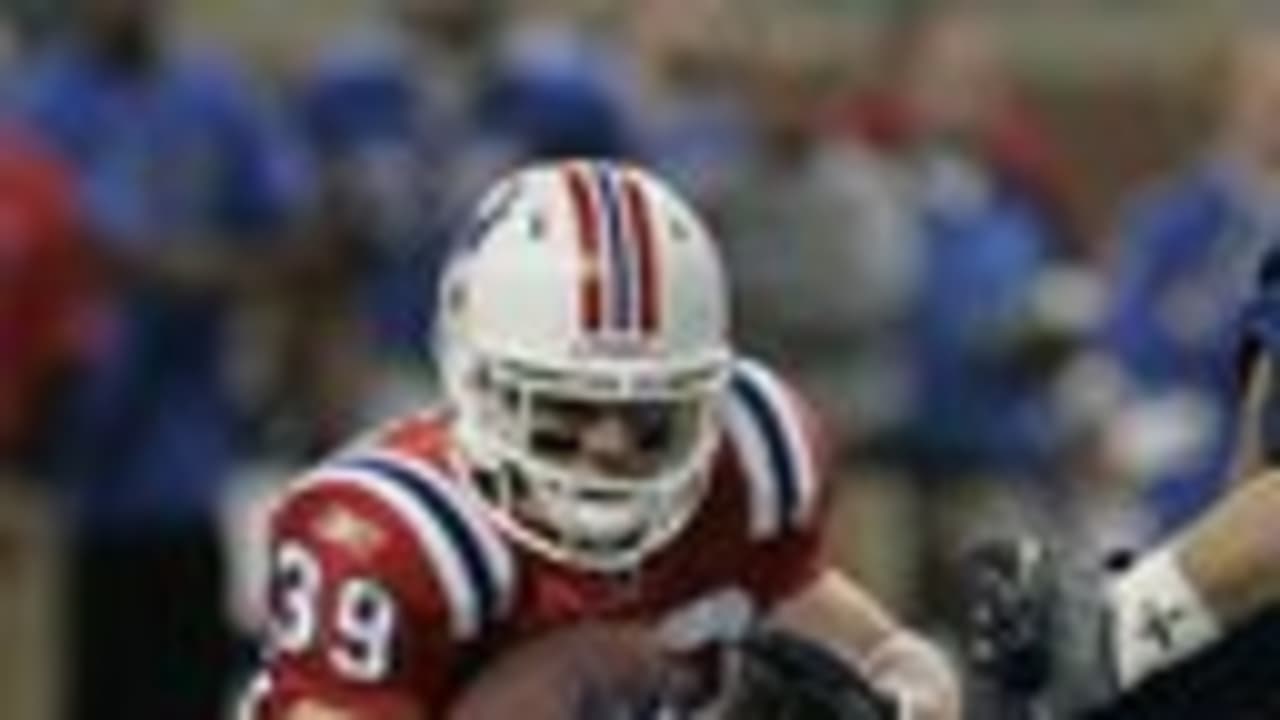 Patriots RB Woodhead prepares for former team