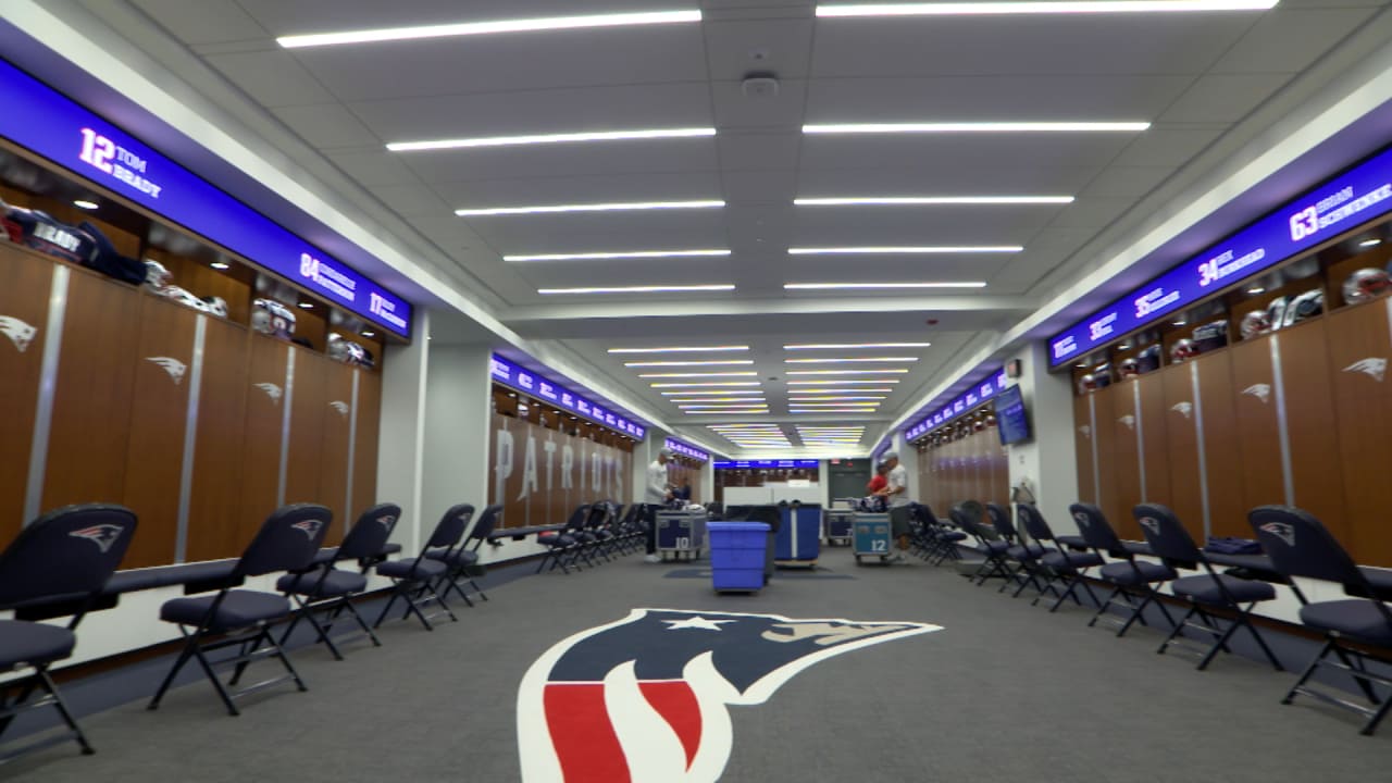 First Look At The Patriots New Locker Room