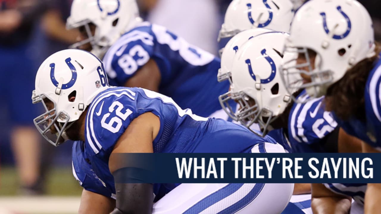 What They're Saying: Indianapolis Colts
