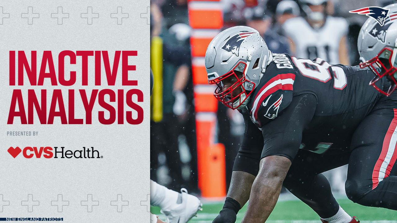 Inactives Analysis: Davon Godchaux, Christian Barmore Officially Active for Patriots vs. Cowboys on Sunday