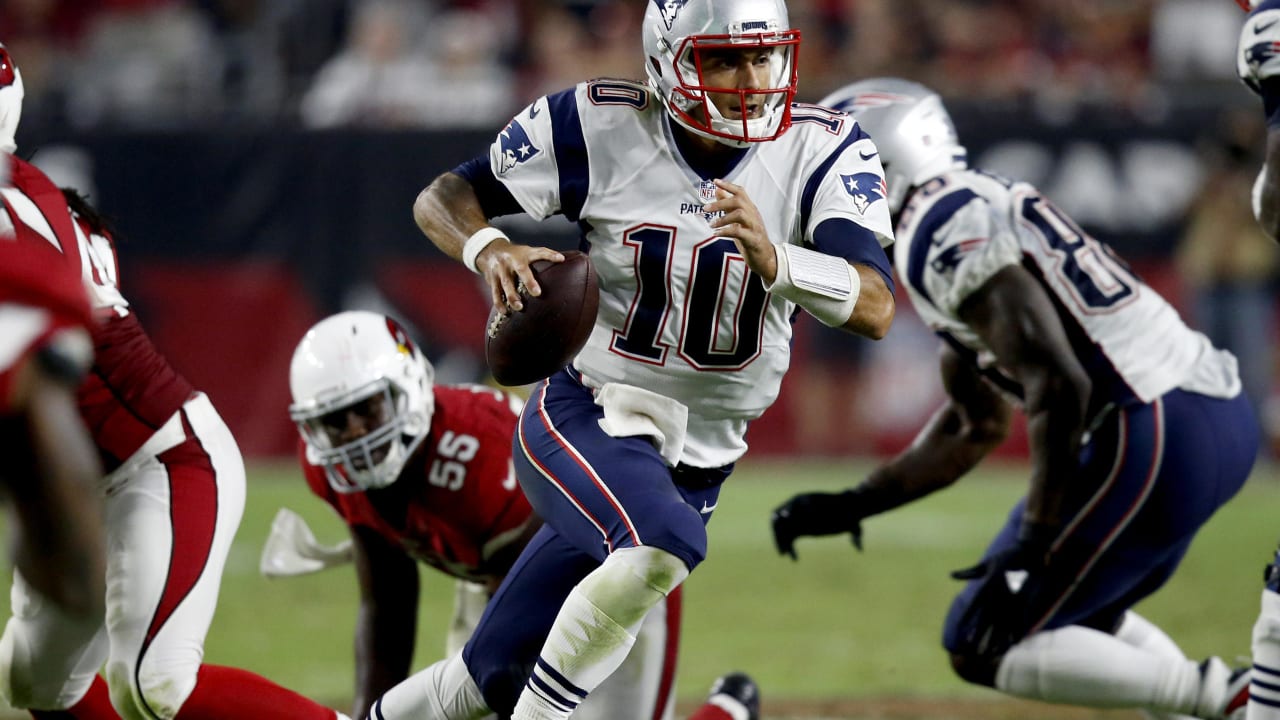 With Jimmy Garoppolo at the helm, Patriots set to face Cardinals