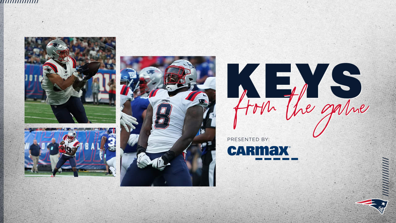 4 Keys from Patriots preseason win over Carolina