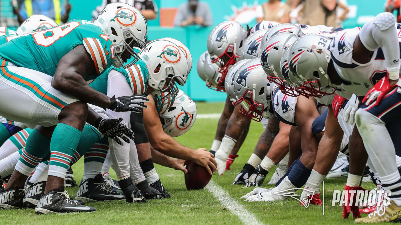 patriots at dolphins