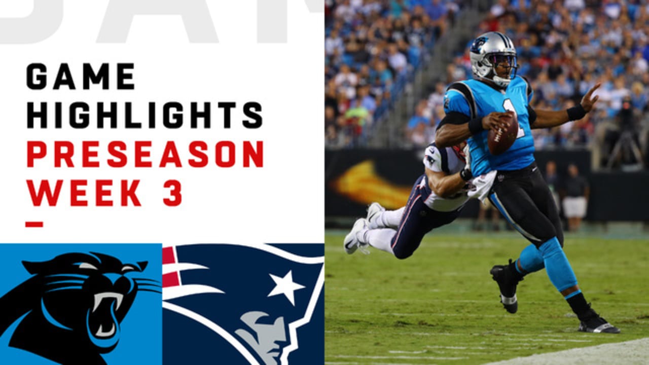 Full Game Highlights from Patriots vs. Panthers
