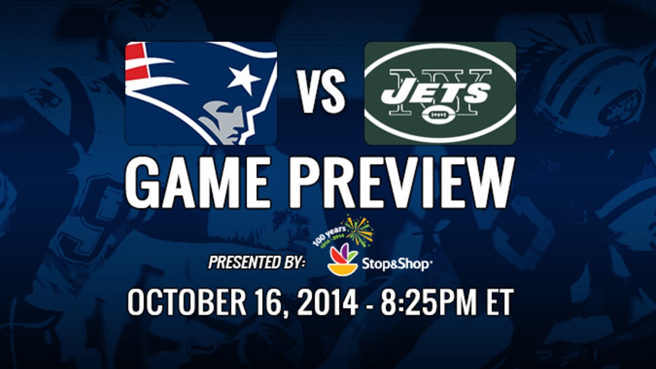 Game Preview Patriots host Jets on Thursday Night Football
