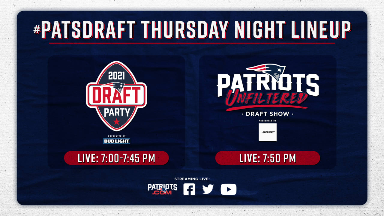 Previewing our Thursday Night Draft Live Coverage