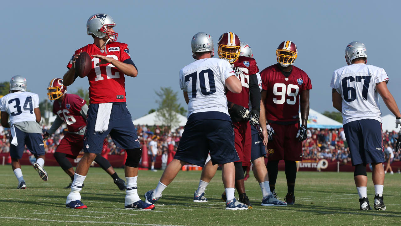 Patriots joint practice with Redskins August 6, 2014