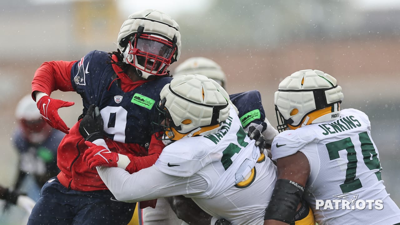 Patriots Defense Wraps Packers Joint Practices on a High Note