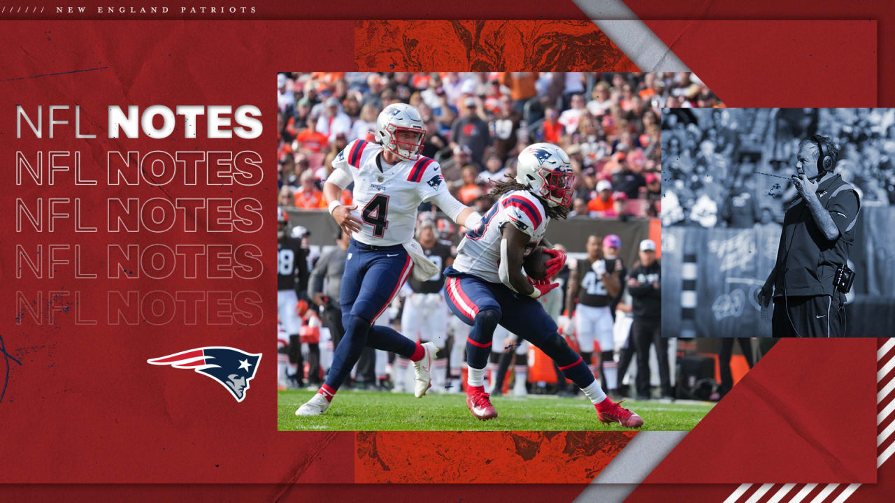 NFL Notes: Zappe's play may give Belichick a choice