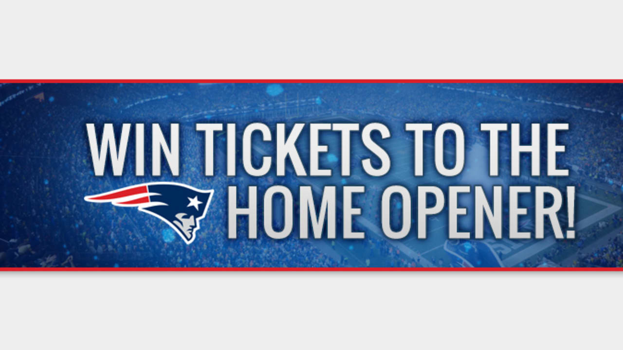 Win tickets to the 2016 Patriots Home Opener! test