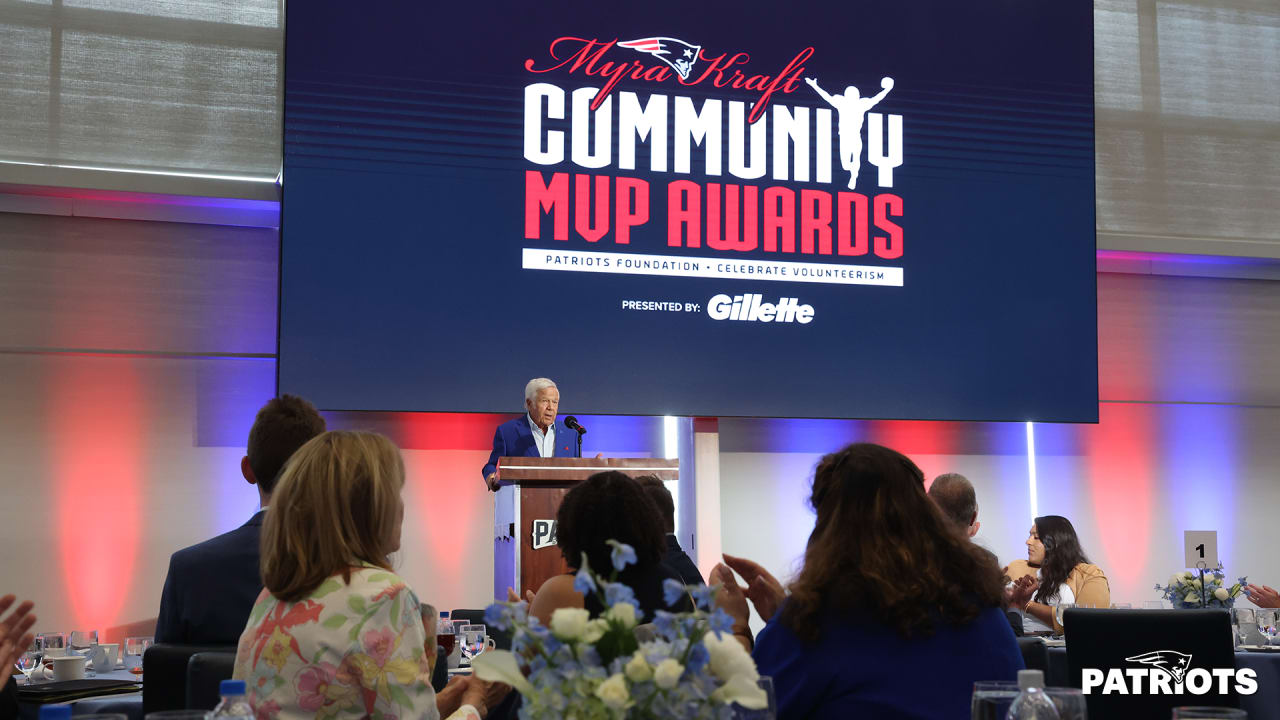 Patriots celebrate 26 winners for 2023 Myra Kraft Community MVP Awards - Vimarsana News
