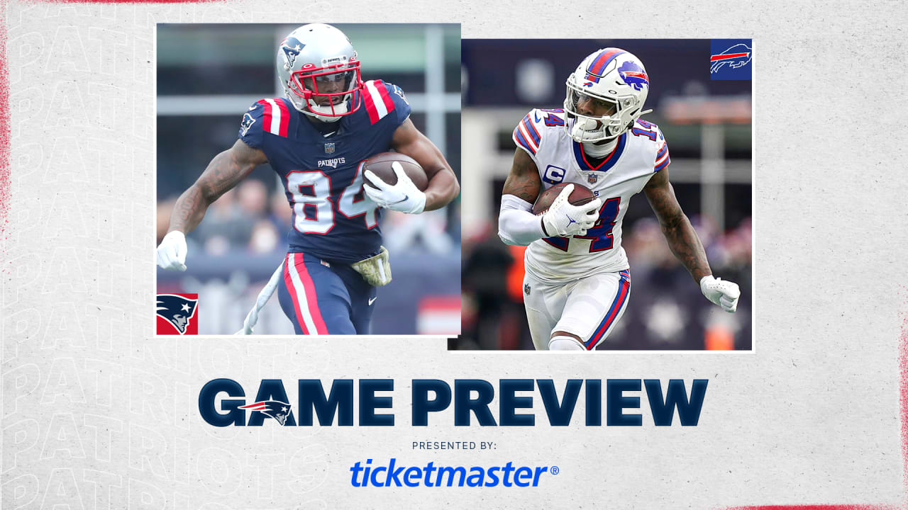 Game Preview: Bills at Patriots