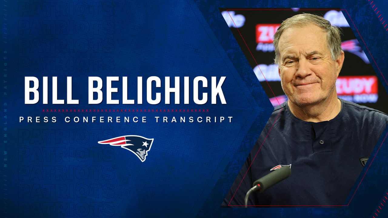 Transcript: Bill Belichick Press Conference 11/29