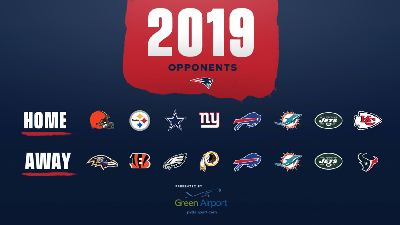 New England Patriots Release 2020 Schedule