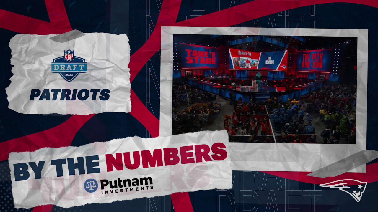 New England Patriots NFL Draft By The Numbers 