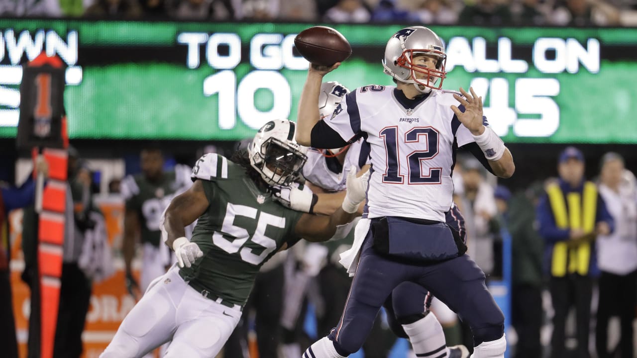 December 8, 2019, East Rutherford, New Jersey, USA: New York Jets wide  receiver Robby Anderson (11) is tackled by Miami Dolphins cornerback Ryan  Lewis (24) during a NFL game between the Miami