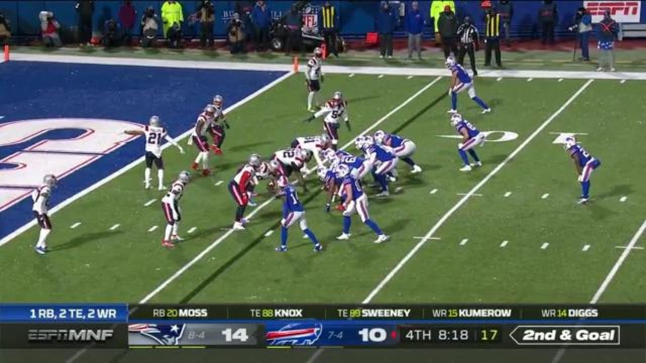 Judon's dominant bullrush sets up MAJOR sack on Josh Allen
