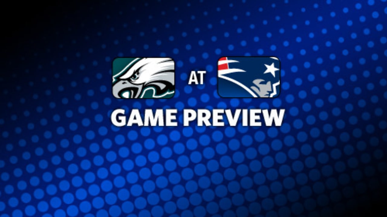 Game Preview: Patriots at Eagles