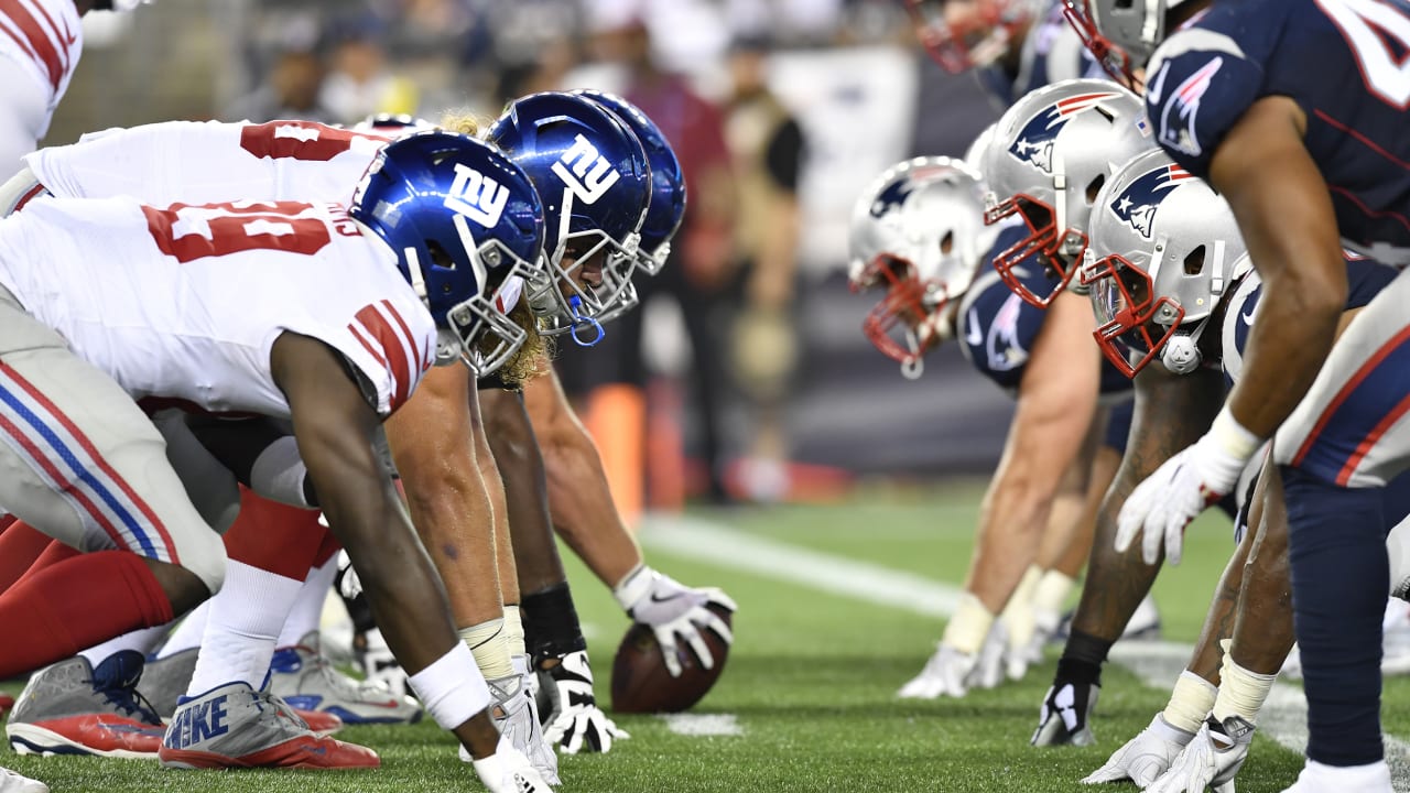 Broadcast Information: Patriots vs. Giants