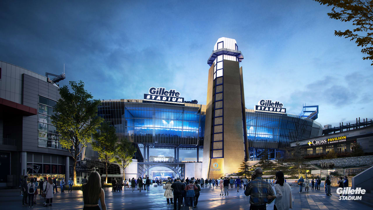 construction at gillette stadium