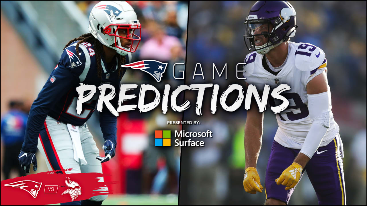 What NFL experts are predicting for Thursday's Patriots-Vikings game