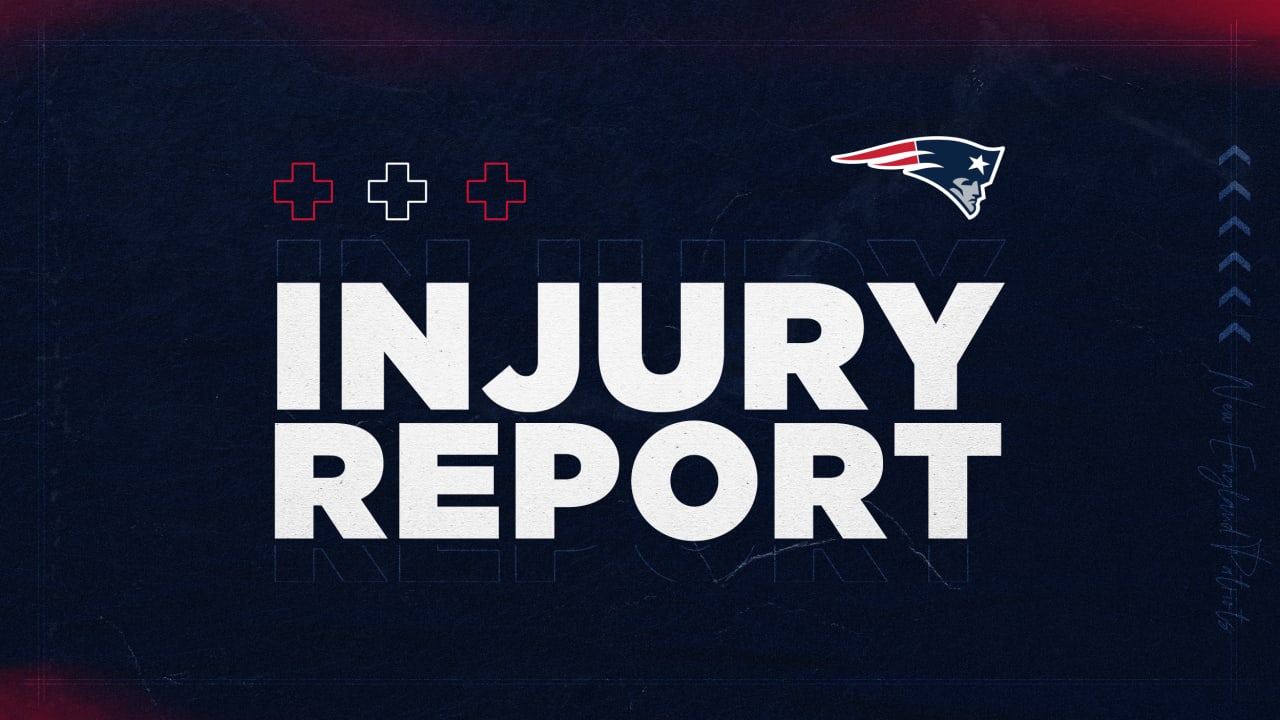 Week 1: Patriots - Dolphins Injury Report