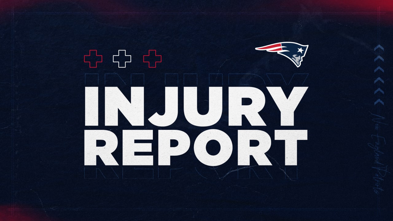 Week 15: Patriots - Dolphins Injury Report