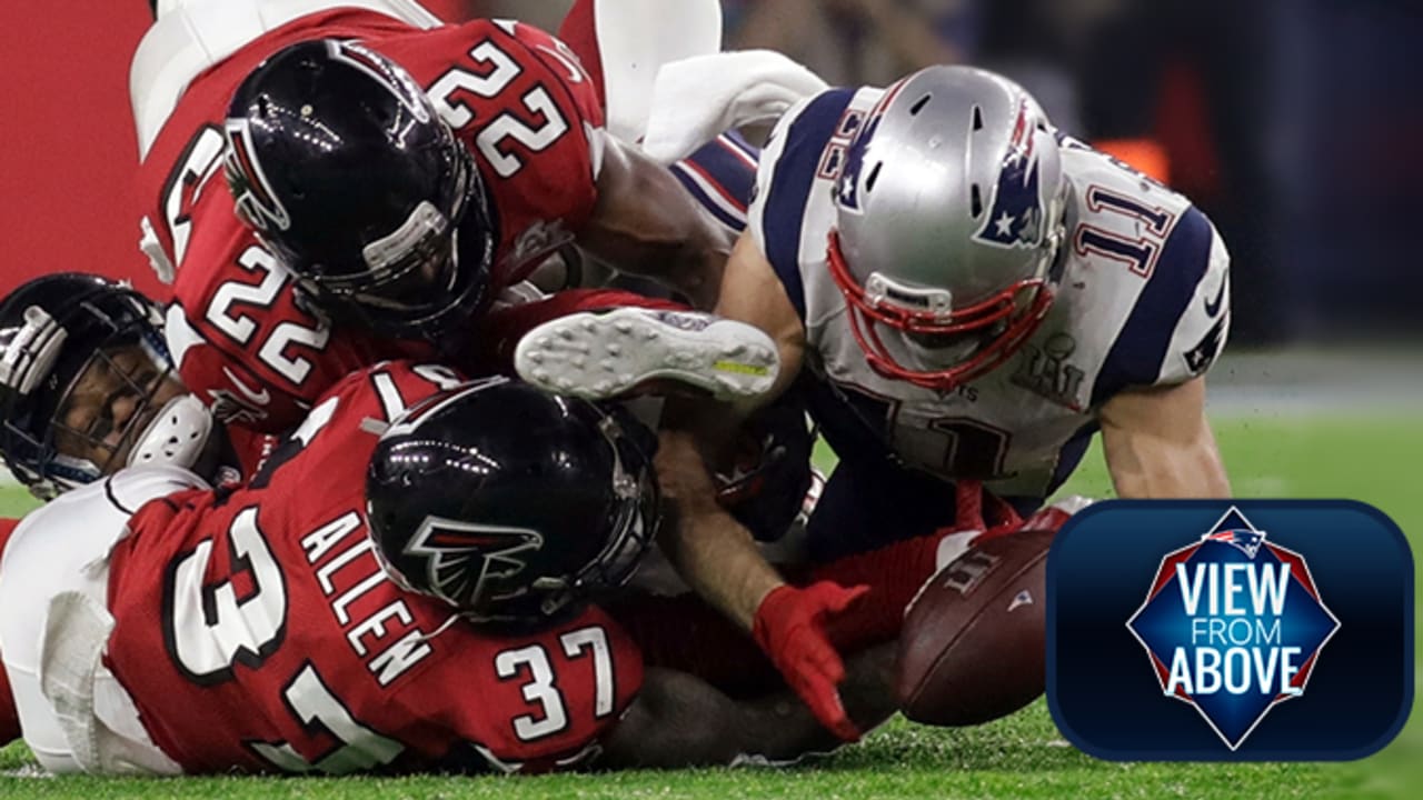 Julian Edelman's circus catch, other spectacular photos from Patriots win  over Giants