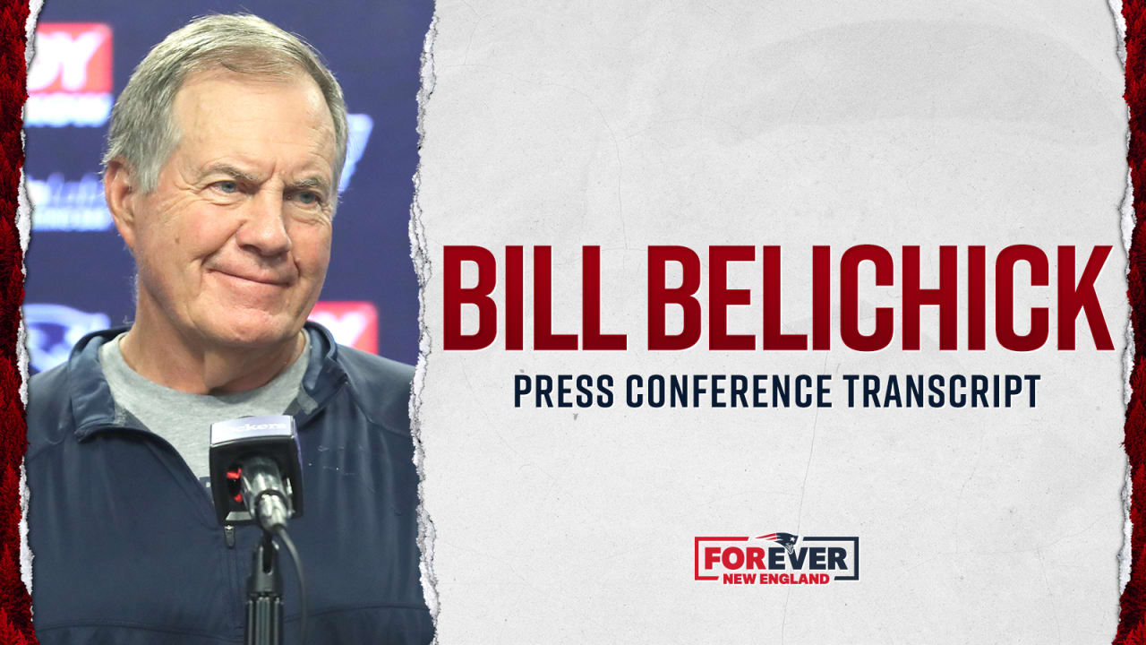 Bill Belichick on WEEI 9/14: 'Josh [McDaniels] called a great game'