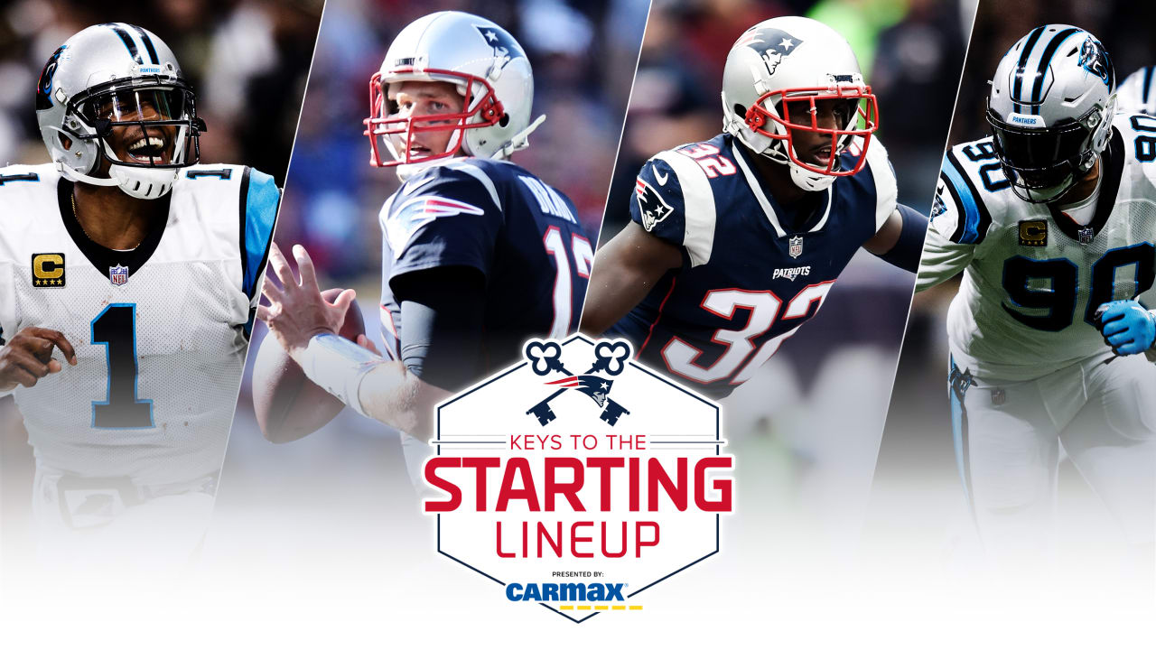 Keys to the Starting Lineup presented by CarMax: Preseason Week 3 - Patriots  vs. Panthers