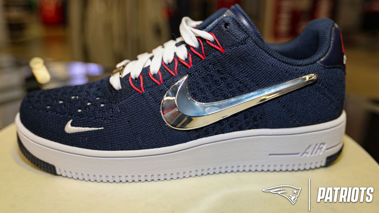 patriots 6x championship air force 1s