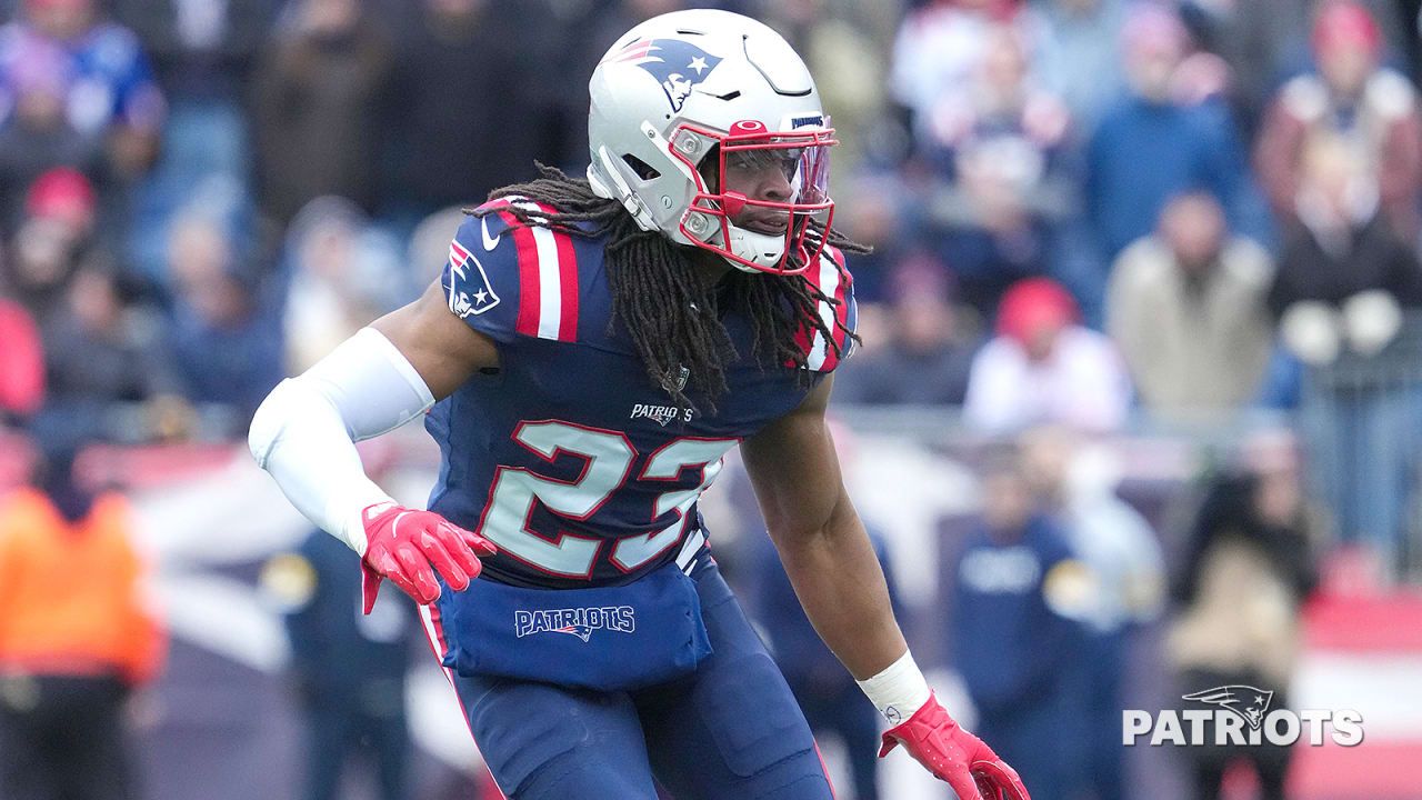 New England Patriots' Kyle Dugger against the New York Jets during