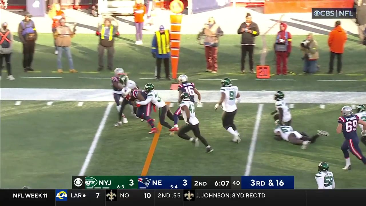 Patriots news: Rhamondre Stevenson breaks down big play against Jets - Pats  Pulpit