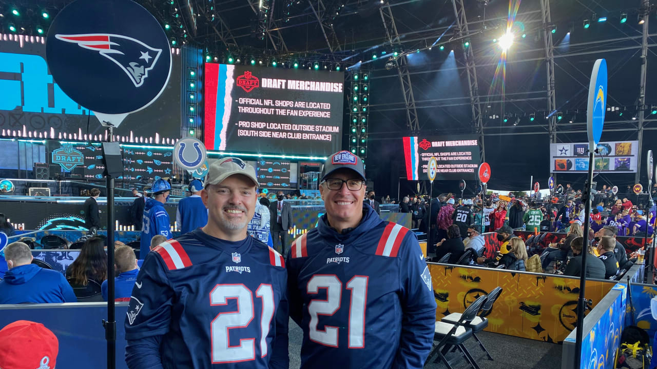 Patriots fan recalls 'inner circle' Draft experience