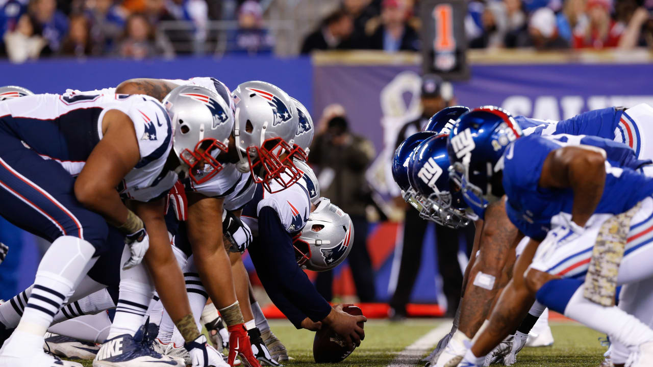 Broadcast Information Patriots vs. Giants