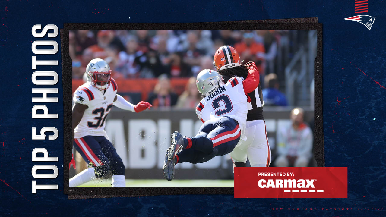 Top 5 photos from Patriots at Browns presented by CarMax