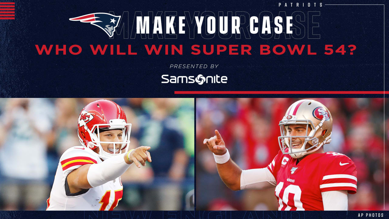 Samsonite Make Your Case: Who will win Super Bowl 54?