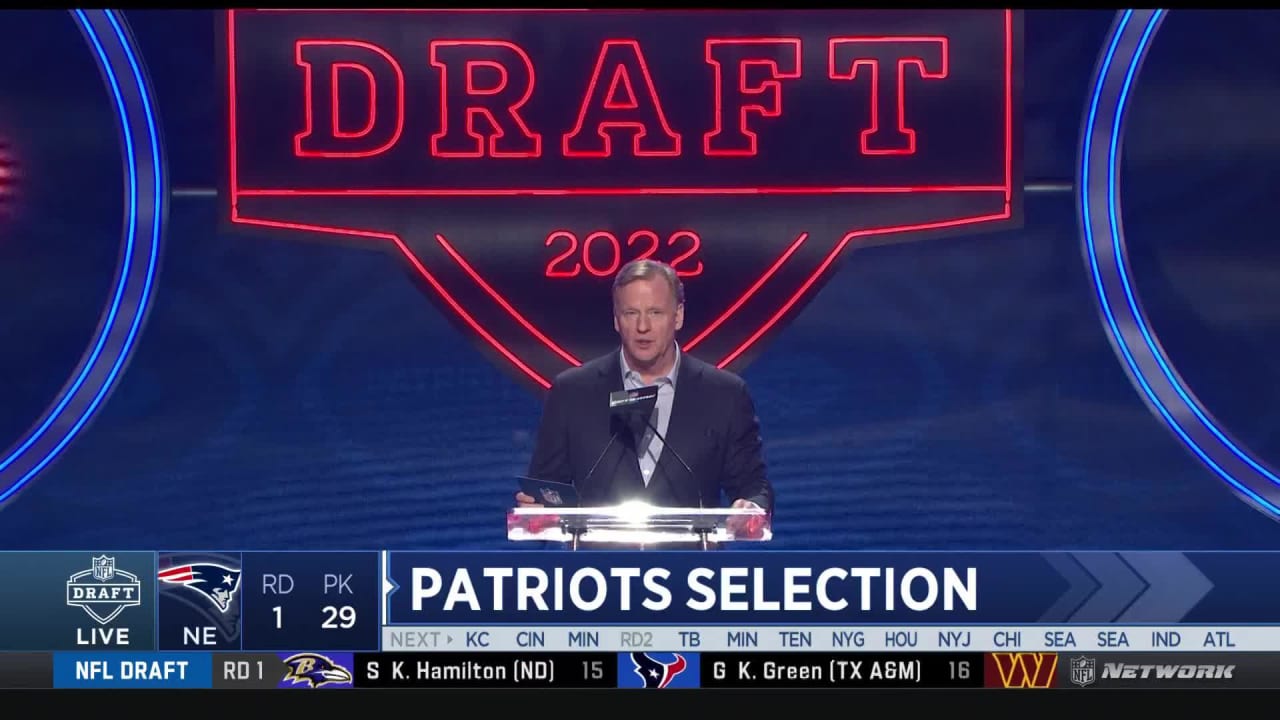 Cole Strange Selected 29th Overall by Patriots