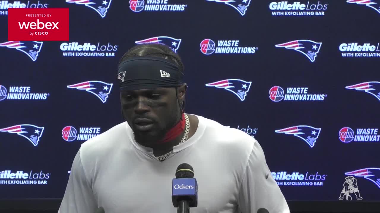 Press Conference  New England Patriots Defensive Back Jabrill