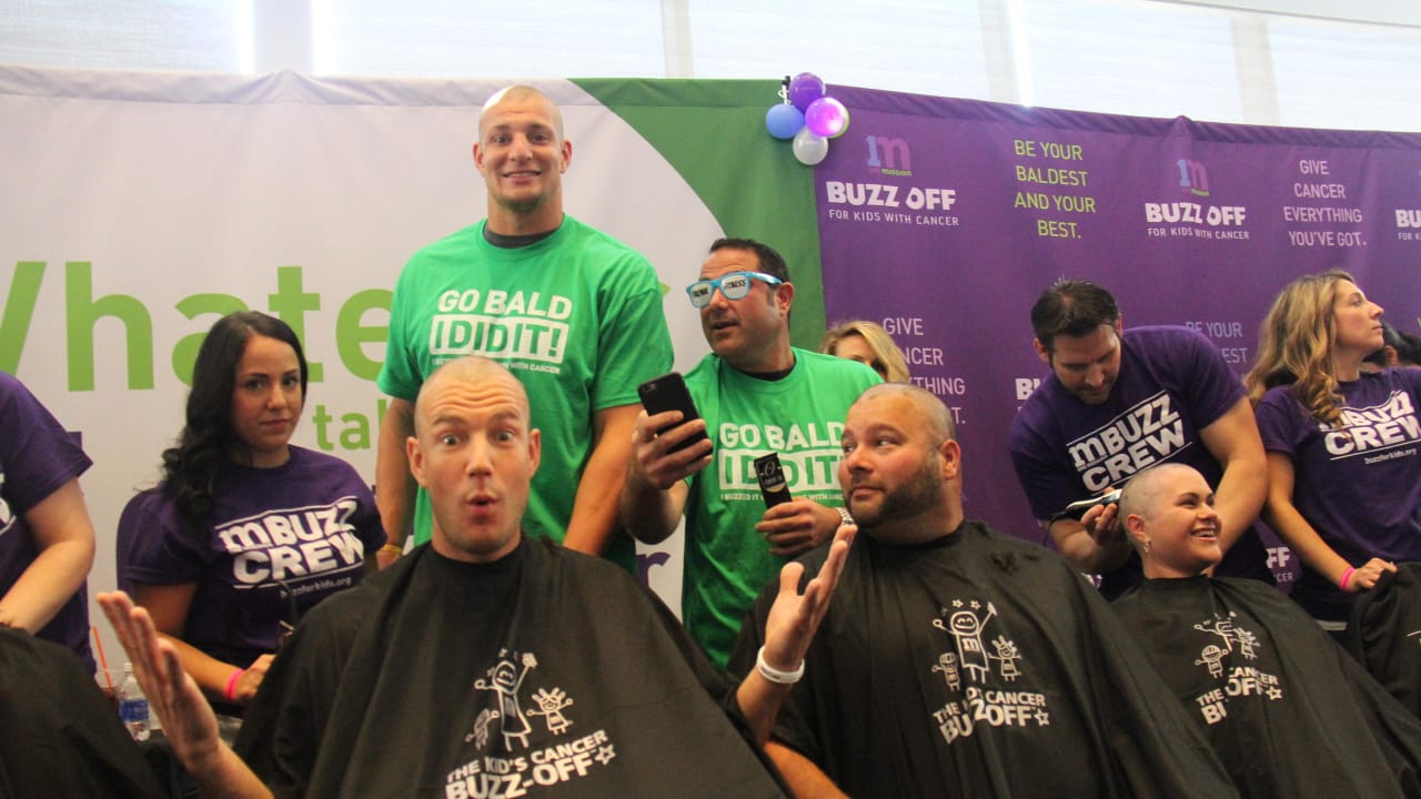 Rob Gronkowski at One Mission Buzz Off