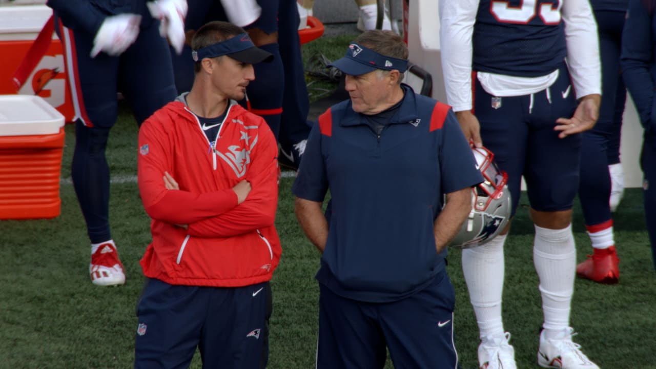 Mike Reiss on X: Bill Belichick not yet ready to retire this sweatshirt.  Respect.  / X