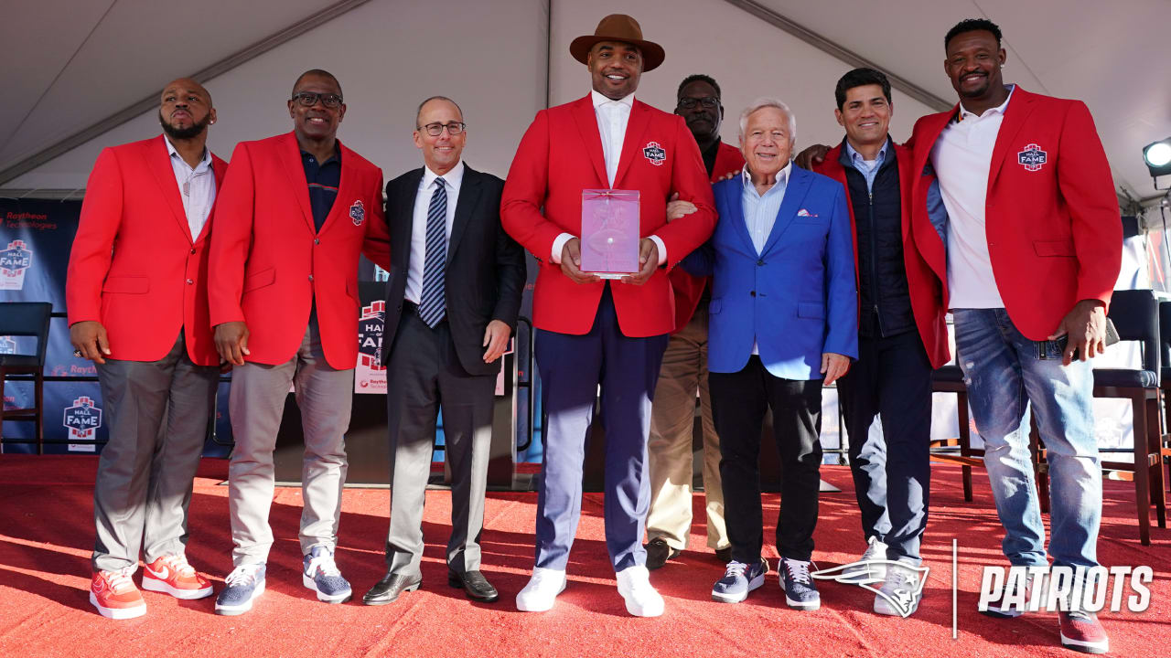 Patriots Hall of Fame Induction Ceremonies for Tedy Bruschi and