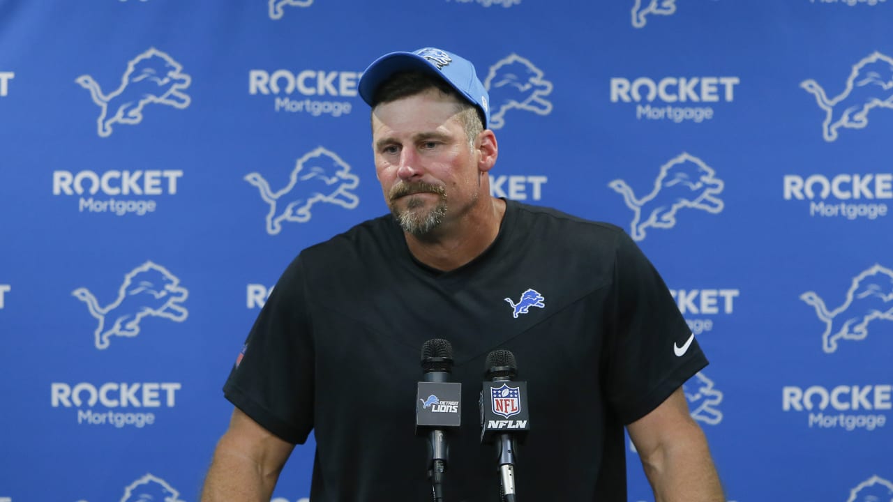 Detroit Lions' Dan Campbell's news conference: Watch replay