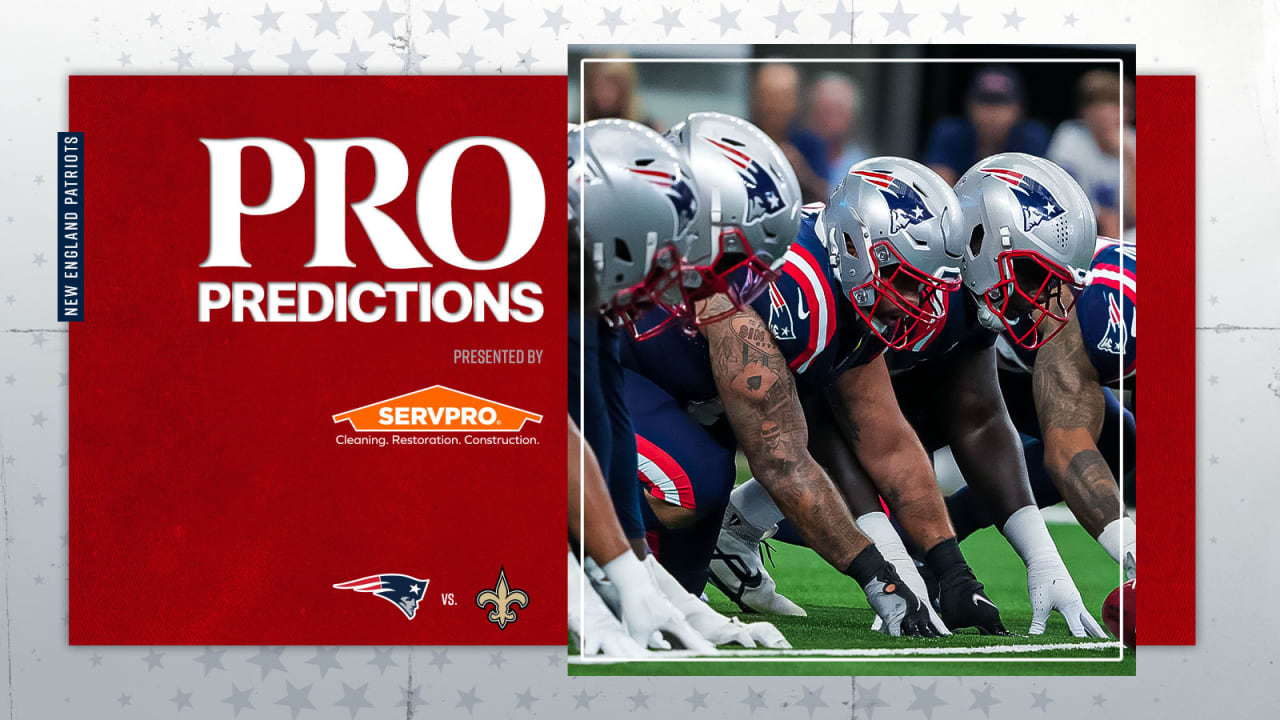 PRO Predictions Week 5 picks for Patriots vs. Saints
