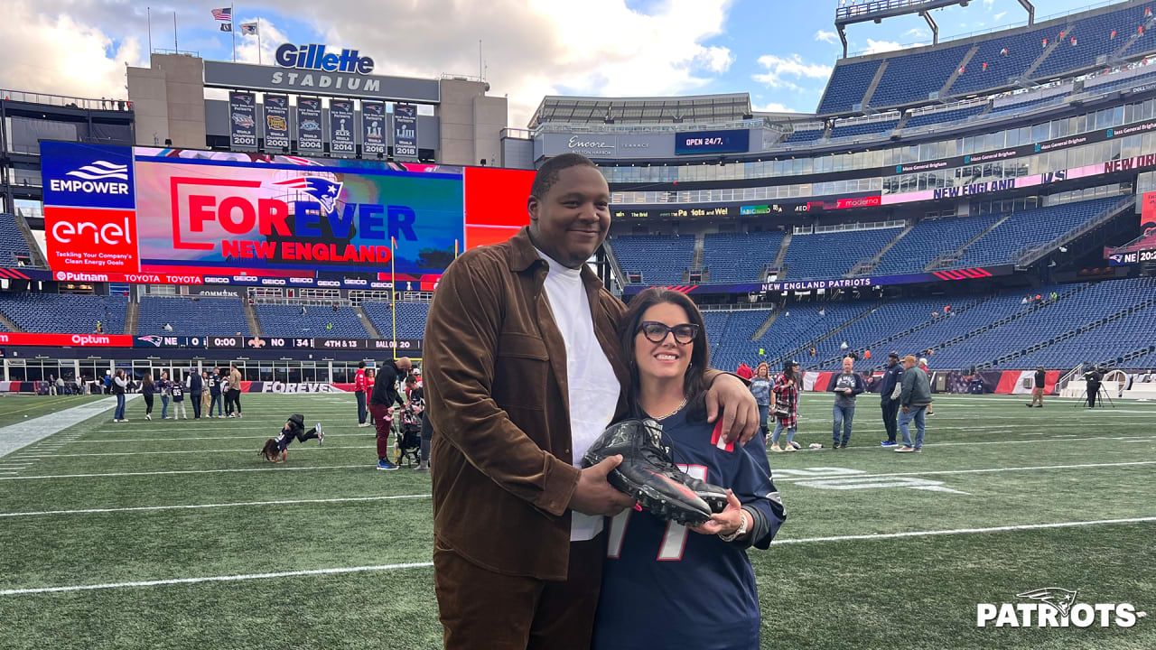 In unlikely friendship with Trent Brown, breast cancer survivor Adina Barnes realizes why they were 'supposed to meet'