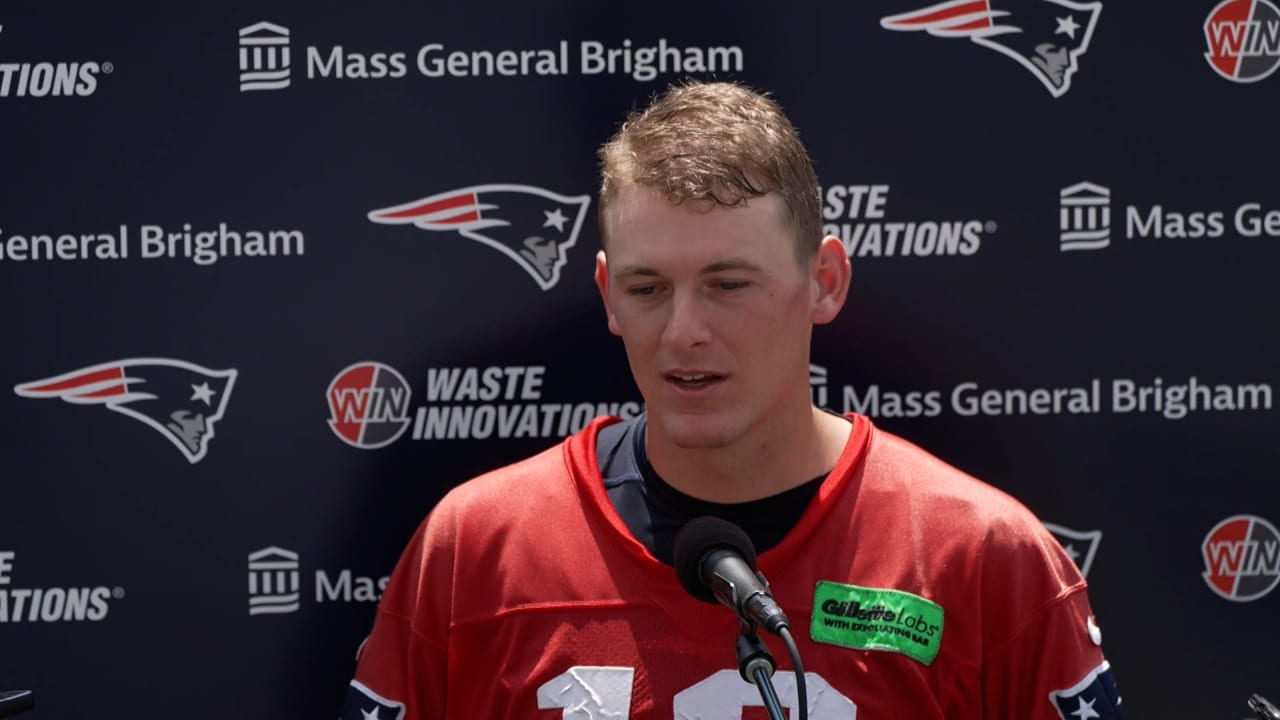 Mac Jones 7/26 "Things happen quick and it all comes from practice"