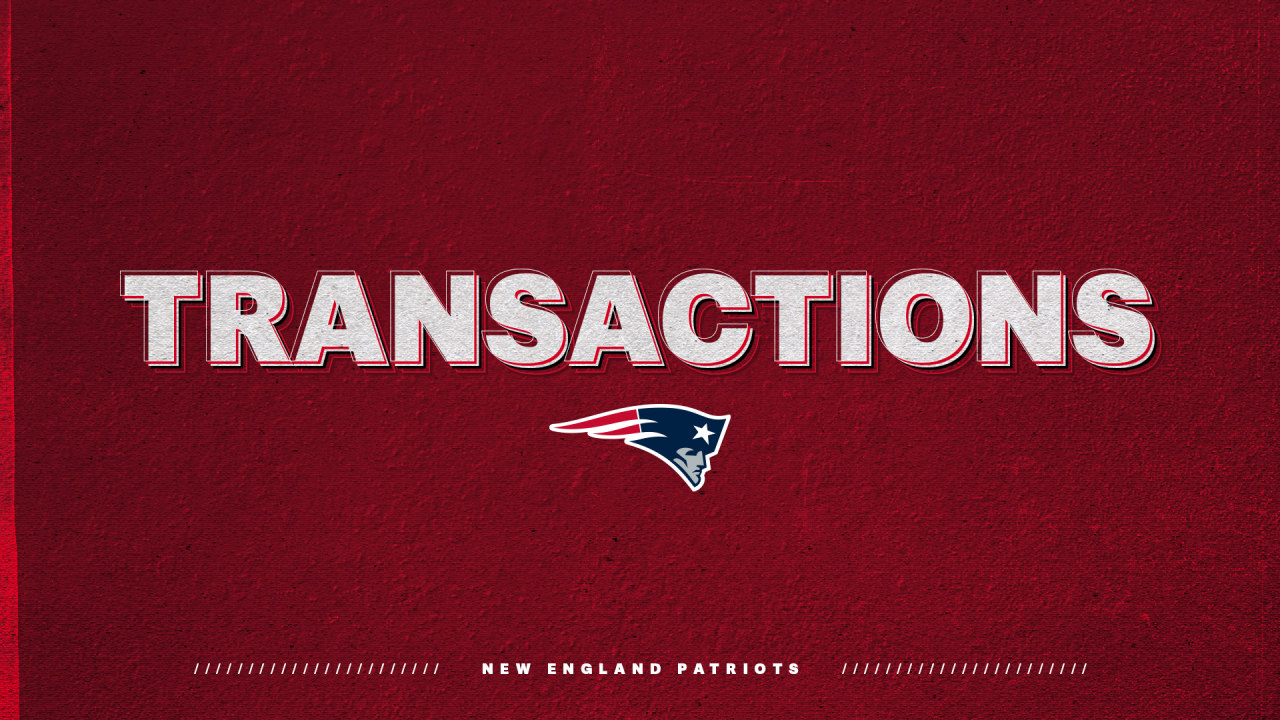 Patriots Activate T Trent Brown Off Injured Reserve; Place LB Jamie Collins on Injured Reserve; Elevate DL Tashawn Bower and TE Matt LaCosse to the Active Roster