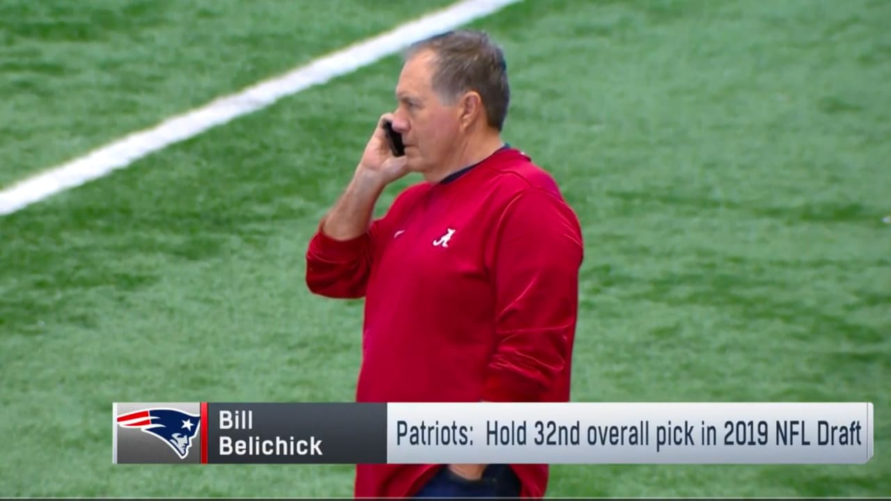 Patriots Head Coach Bill Belichick Rocks Alabama Gear At Pro Day