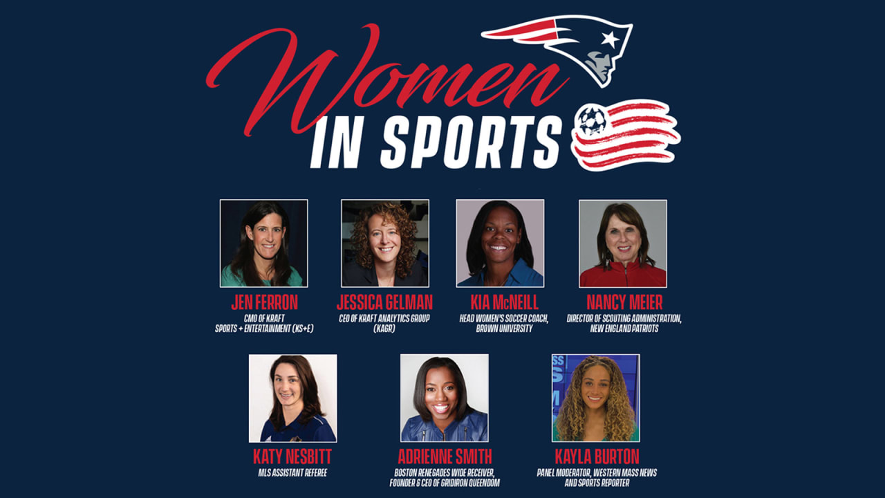 New England Patriots and New England Revolution host Women in